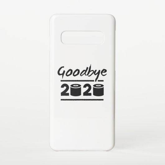 Goodbye 2020 Toilettenpapier - endlich vorbei Samsung Galaxy Hülle (Rückseite)