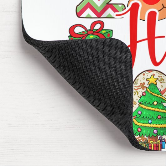 Goodbye 2022 Hallo 2023 Leopard Weihnachten Mousepad (Ecke)