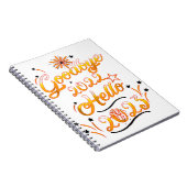 Goodbye 2022 Hello 2023 - Fireworks Happy New Year Notizblock (Rechte Seite)