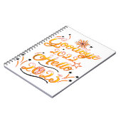 Goodbye 2022 Hello 2023 - Fireworks Happy New Year Notizblock (Linke Seite)