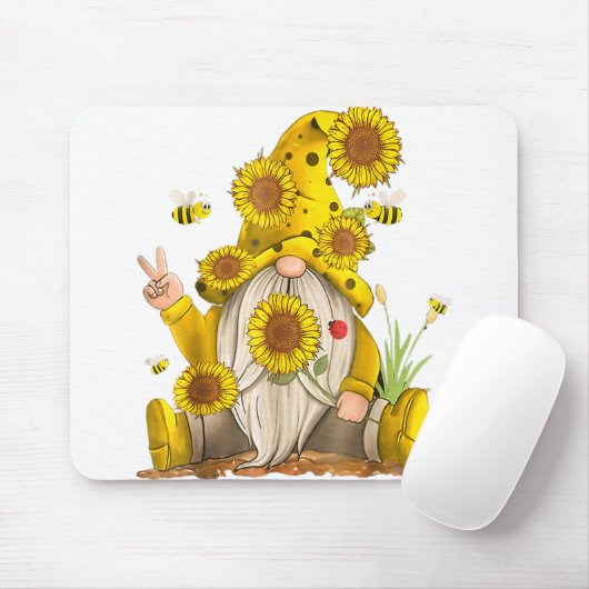 Goodbye 2022 Hello 2023 Happy New Year Sunflower G Mousepad (Mit Mouse)