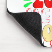 Goodbye 2022 Hello 2023 Niedliches Weihnachtsfest Mousepad (Ecke)
