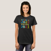 Goodbye 2022 Welcome 2023 Disco Balls T-Shirt (Vorne ganz)