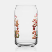 Goodbye 2024 Hello 2025 Happy New year Design Dosenglas (Rechts)