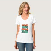 Goodbye 2024 Hello 2025 T-Shirt (Vorderseite Vollansicht)