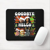 Goodbye 2024 Hello 2025 Trump New Years Eve Mousepad (Mit Mouse)