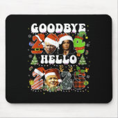 Goodbye 2024 Hello 2025 Trump New Years Eve Mousepad (Vorne)