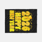 Goodbye 2025 Happy New Year 2026 Women Girl Kids Fleecedecke (Vorderseite (Horizontal))