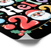 Goodbye 2025 Hello 2026 Christmas New Year Gift  Poster (Ecke)