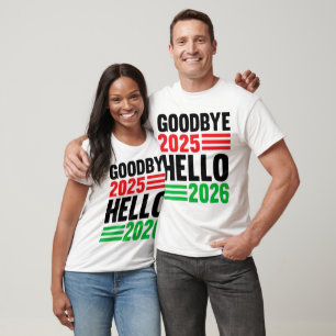 Goodbye 2025 Hello 2026 - Feiern eines Fresh Star T-Shirt