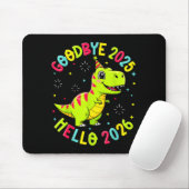 Goodbye 2025 Hello 2026 Happy New Year 2026 Nye Cu Mousepad (Mit Mouse)