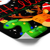 Goodbye 2025 Hello 2026 Happy New Year Christmas F Poster (Ecke)