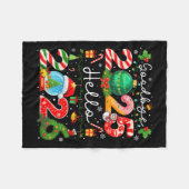 Goodbye 2025 Hello 2026 Happy New Year Christmas P Fleecedecke (Vorderseite (Horizontal))