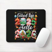 Goodbye 2025 Hello 2026 Happy New Year Christmas P Mousepad (Mit Mouse)