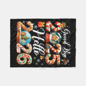 Goodbye 2025 Hello 2026 Happy New Year's Eve Chris Fleecedecke (Vorderseite (Horizontal))