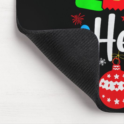 Goodbye 2025 Hello 2026 Happy New Year's Eve Chris Mousepad (Ecke)