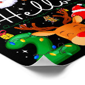 Goodbye 2025 Hello 2026 Happy New Year's Eve Chris Poster (Ecke)