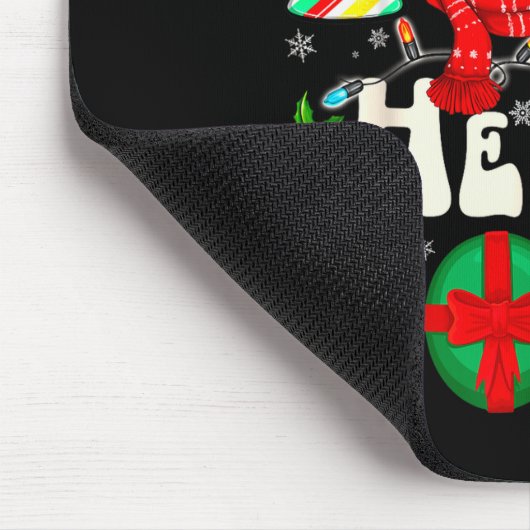 Goodbye 2025 Hello 2026 Merry Christmas Happy New Mousepad (Ecke)