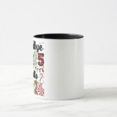 Goodbye 2025 Hello 2026 New Year Resolution   Tasse (Zentrum)