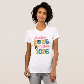 Goodbye 2025 Welcome 2026 Fun New Year’s Eve Celeb T-Shirt (Vorne ganz)