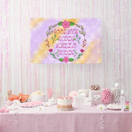 GOODBYE 20XX HELLO 20XX BANNER (Party)
