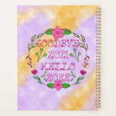 GOODBYE 20XX HELLO 20XX PLANER (Rückseite)