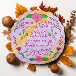 GOODBYE 20XX HELLO 20XX RUNDES KISSEN