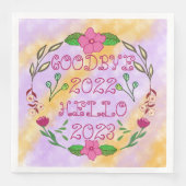 GOODBYE 20XX HELLO 20XX SERVIETTE (Vorderseite)
