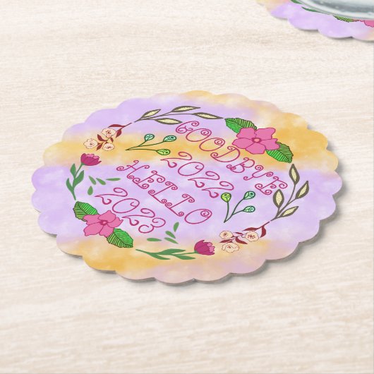 GOODBYE 20XX HELLO 20XX UNTERSETZER (angewinkelt)