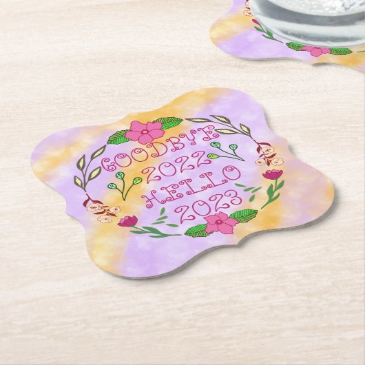 GOODBYE 20XX HELLO 20XX UNTERSETZER (angewinkelt)