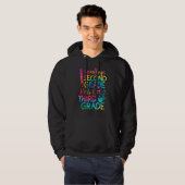 Goodbye 2. Grade Hello Third 3 Grade Abschluss Hoodie (Vorne ganz)