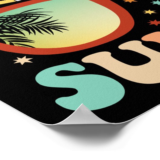 Goodbye 2. Klasse Hallo Sommer Poster (Ecke)