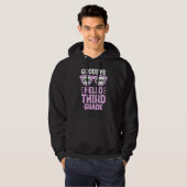 Goodbye 2. Klasse Hello 3rd Grade School Teacher S Hoodie (Vorne ganz)
