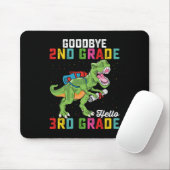 Goodbye 2. Klasse Hello 3rd Grade T Rex Dinosaur Mousepad (Mit Mouse)