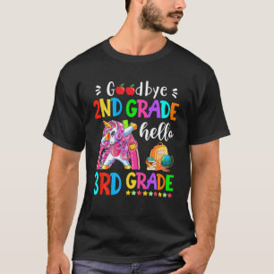 Goodbye 2D Grade Hallo 3RD Lehrer zurück T-Shirt