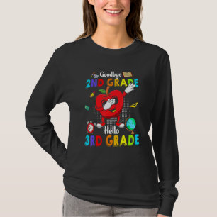 "Goodbye 2nd Grade Hello 3rd Grade Niedlich Dabbin T-Shirt