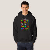 Goodbye 3 Grade Hello Fourth Grad Hoodie (Vorne ganz)