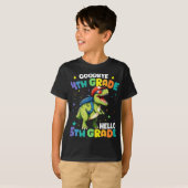 Goodbye 4. Klasse T Rex Monster Truck Dinosaur T-Shirt (Vorne ganz)