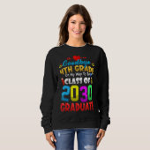 Goodbye 4. Klasse von 2033 Graduate Niedlich Grad Sweatshirt (Vorne ganz)