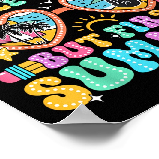 Goodbye 5. Grade Abschluss to Middle School Firs Poster (Ecke)