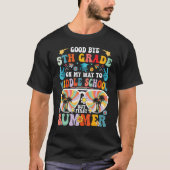 Goodbye 5 th Grade Abschluss 2023 Hello Middle Sch T-Shirt (Vorderseite)