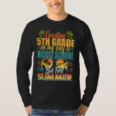 Goodbye 5th Grade Graduation Tees - 5th grade grad (Vorderseite)