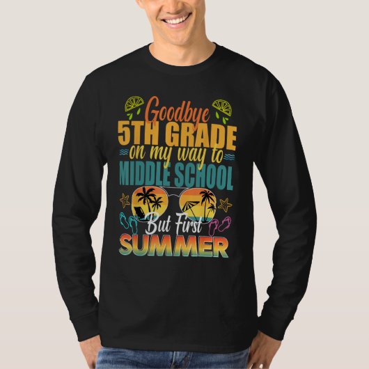 Goodbye 5th Grade Graduation Tees - 5th grade grad (Vorderseite)