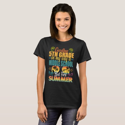 Goodbye 5th Grade Graduation Tees - 5th grade grad (Vorne ganz)