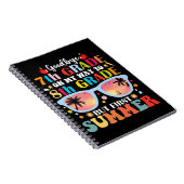 Goodbye 7 th Grade Hallo 8. Klasse aber Erster Som Notizblock (Rechte Seite)