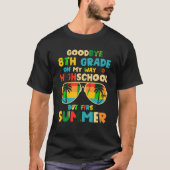 Goodbye 8 th Grade Abschluss To Highschool Hello S T-Shirt (Vorderseite)