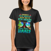 Goodbye 8th Grade Graduation To 9th Grade Hello Su T-Shirt (Vorderseite)