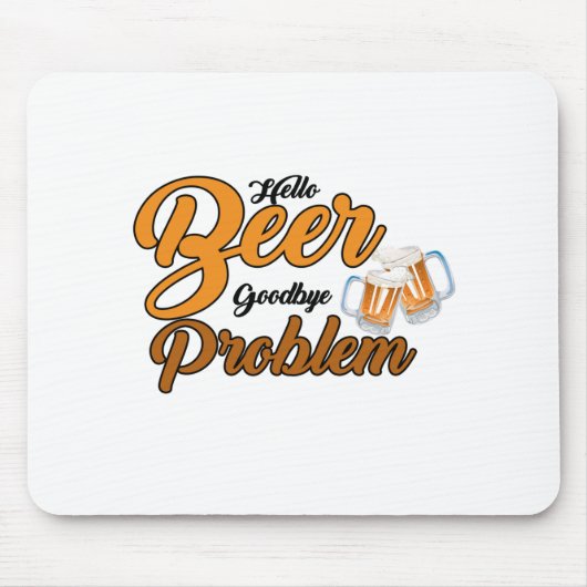 Goodbye Biere Mousepad (Vorne)
