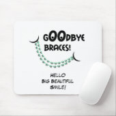 Goodbye Braces Green Orthodontist Gabe Cus Mousepad (Mit Mouse)