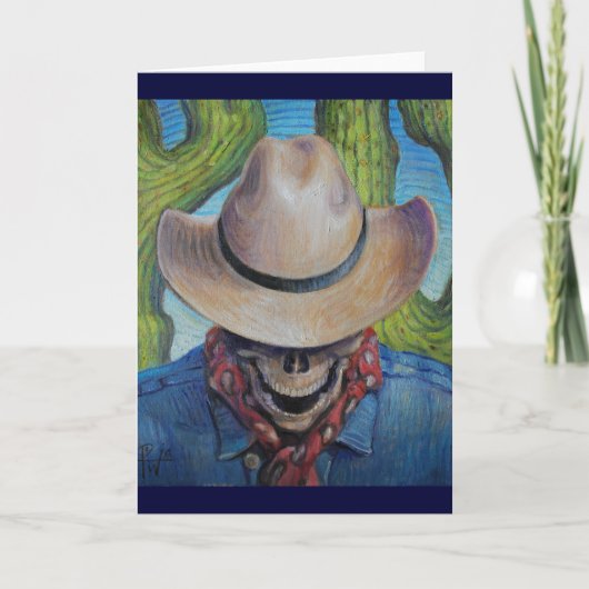 Goodbye Cowboy Card Karte (Vorderseite)